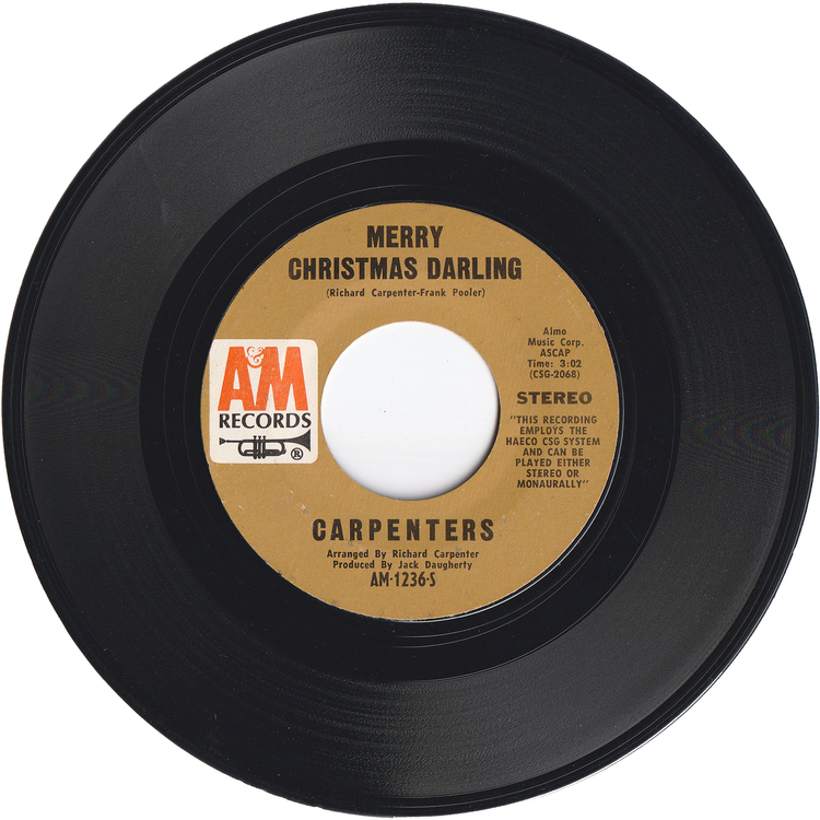 Carpenters - Merry Christmas Darling / Mr. Guder