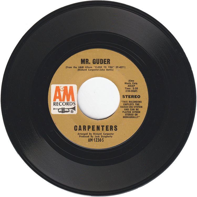Carpenters - Merry Christmas Darling / Mr. Guder