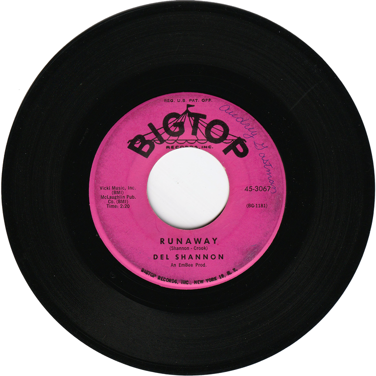 Del Shannon - Runaway / Jody [Vinyl, Monarch Pressing]
