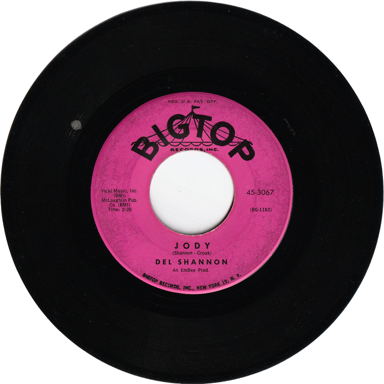 Del Shannon - Runaway / Jody [Vinyl, Monarch Pressing]