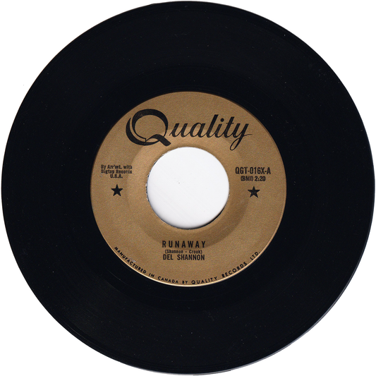 Del Shannon - Runaway / Jody [Canada]