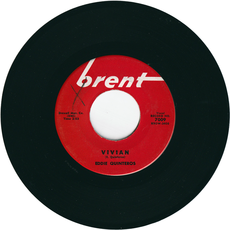 Eddie Quinteros - Come Dance With Me / Vivian [Rockaway Pressing]