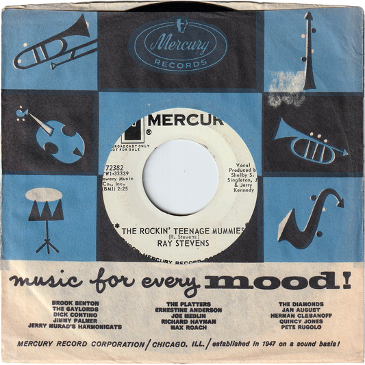 Ray Stevens - The Rockin' Teenage Mummies / It Only Hurts When I Laugh [Promo]