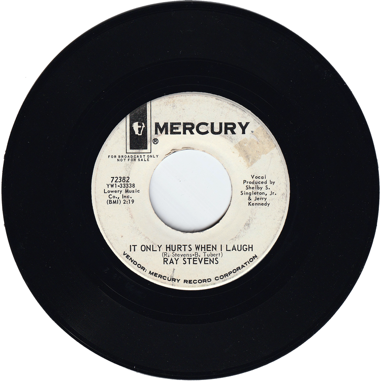 Ray Stevens - The Rockin' Teenage Mummies / It Only Hurts When I Laugh [Promo]