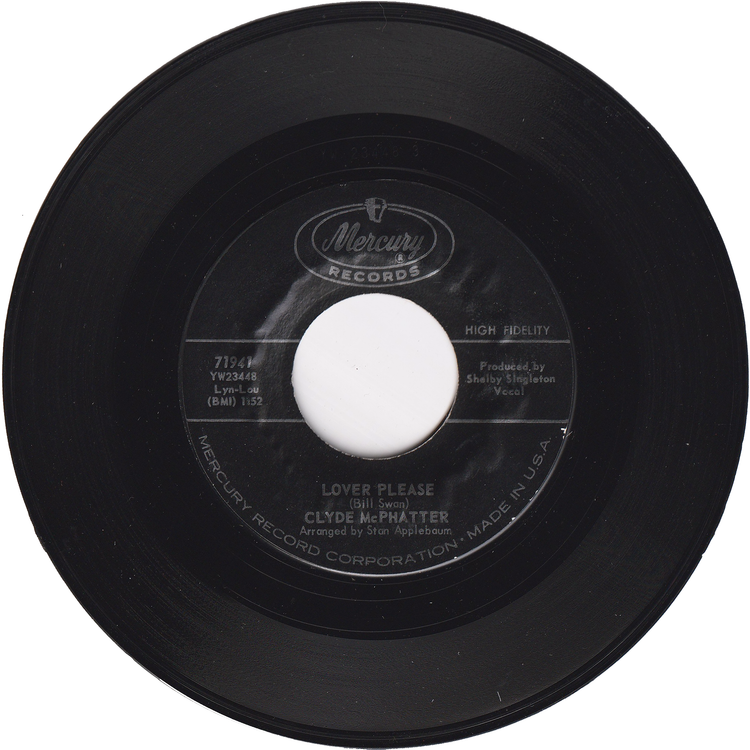 Clyde McPhatter - Lover Please / Let's Forget About The Past