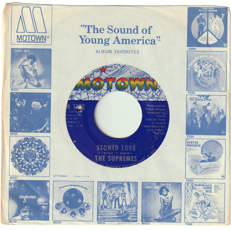 The Supremes - Stoned Love / Shine On Me [Vinyl, American Records Pressing]