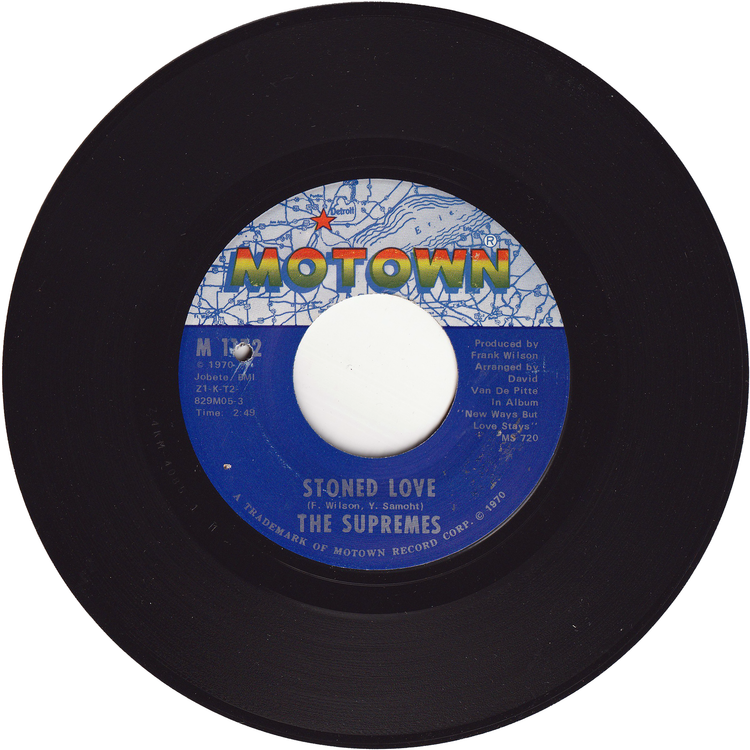 The Supremes - Stoned Love / Shine On Me [Vinyl, American Records Pressing]
