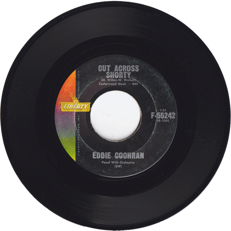 Eddie Cochran (& The Crickets) - Cut Across Shorty / Three Steps To Heaven