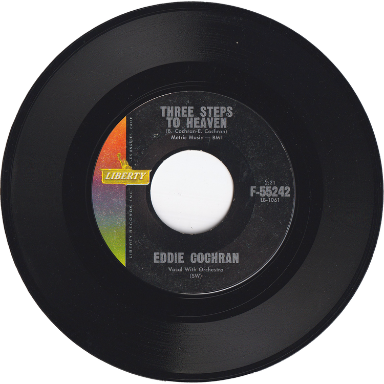 Eddie Cochran (& The Crickets) - Cut Across Shorty / Three Steps To Heaven