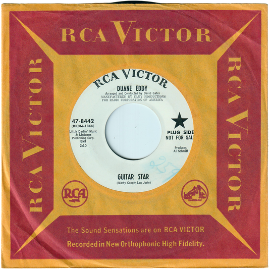Duane Eddy - Guitar Star / The Iguana [Promo]