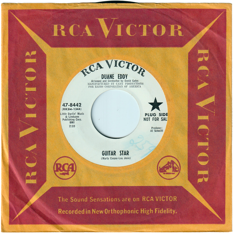 Duane Eddy - Guitar Star / The Iguana [Promo]