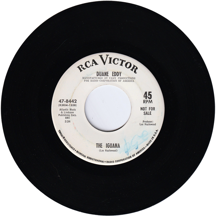 Duane Eddy - Guitar Star / The Iguana [Promo]