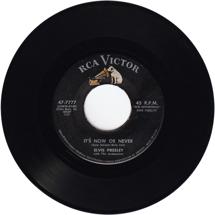 Elvis Presley - It's Now Or Never / A Mess Of Blues