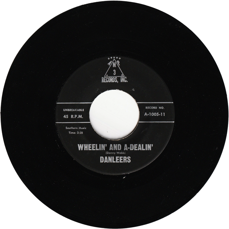 The Danleers - One Summer Night / Wheelin' & A-Dealin' [AMP3 Label]