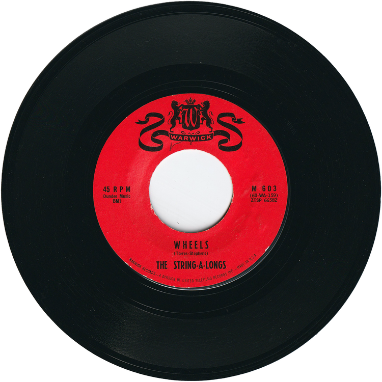 The String-A-Longs - Wheels / Am I Asking Too Much? [Styrene, Bridgeport Pressing]