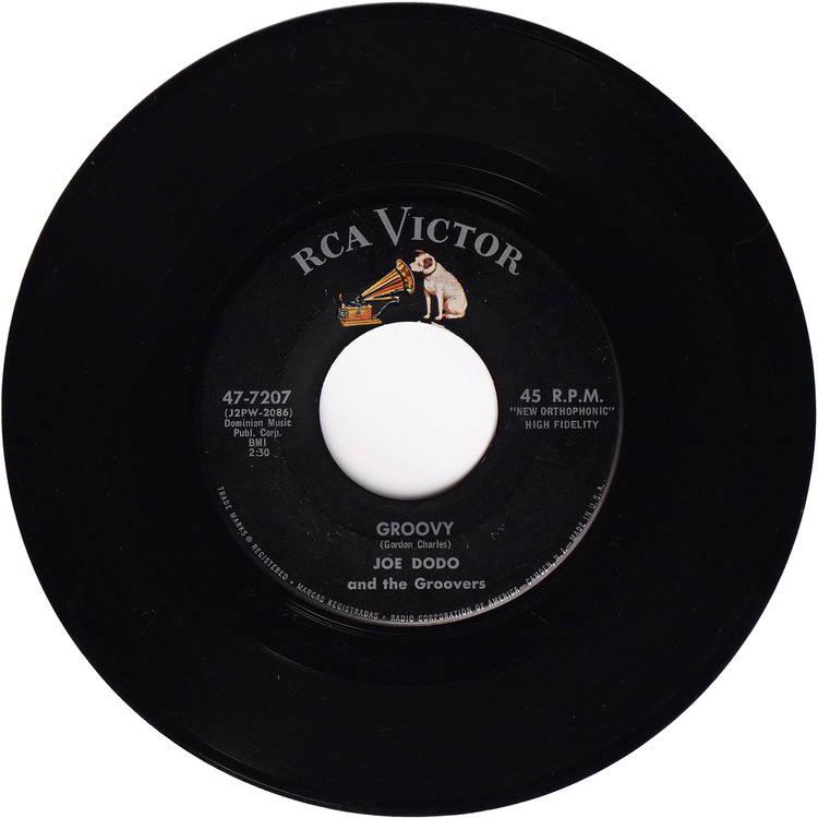 Joe Dodo & The Groovers - Groovy / Goin' Steady