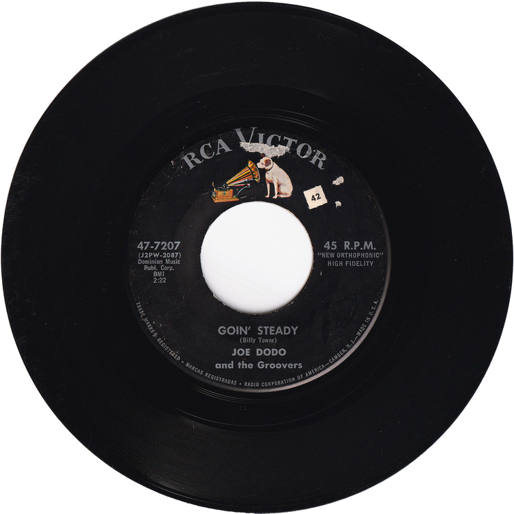 Joe Dodo & The Groovers - Groovy / Goin' Steady