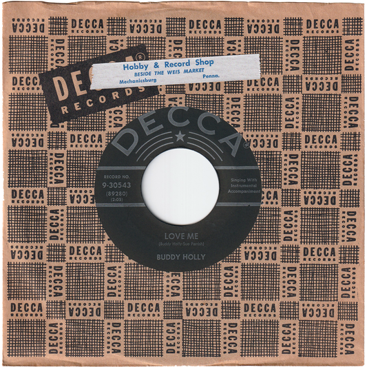 Buddy Holly - Love Me / You Are My One Desire
