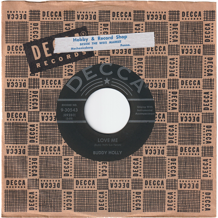 Buddy Holly - Love Me / You Are My One Desire