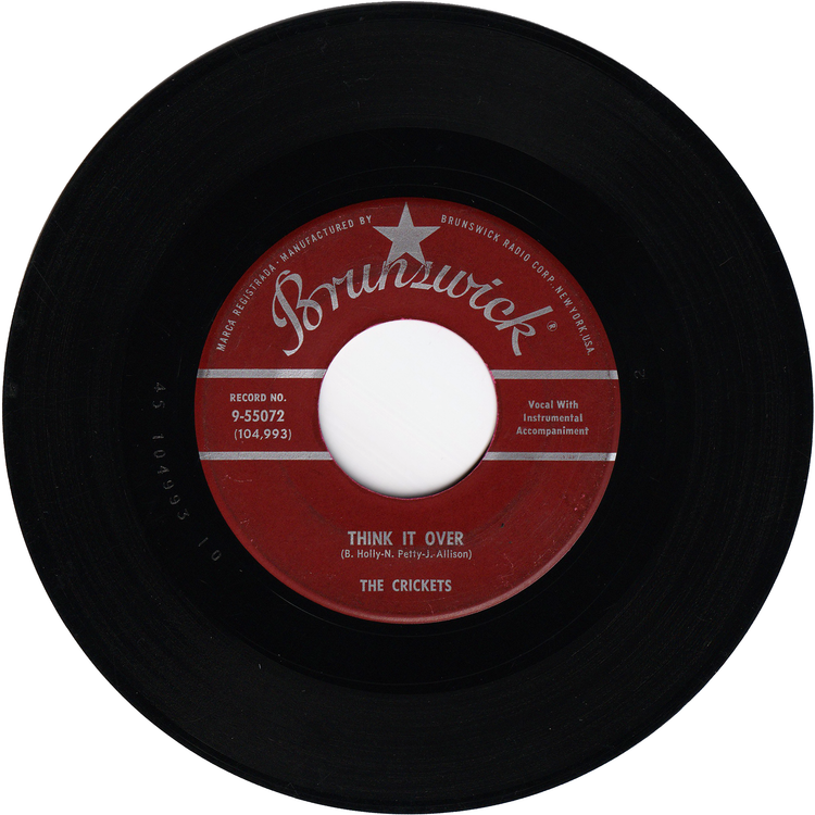 Buddy Holly & The Crickets - Think It Over / Fool's Paradise