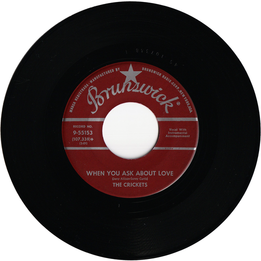 The Crickets - When You Ask About Love / Deborah