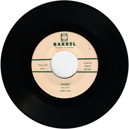 Larry Hall - Sandy / Lovin' Tree [Canada]