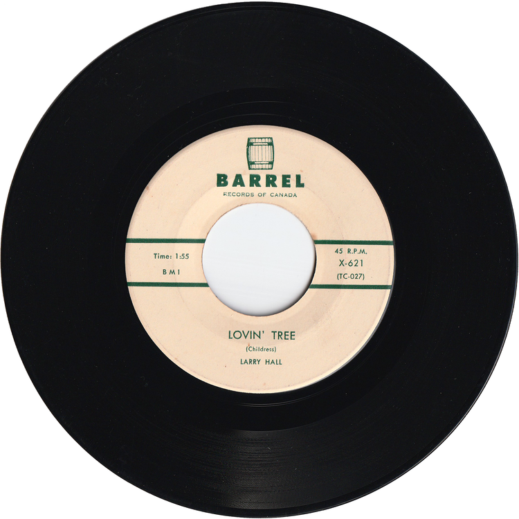 Larry Hall - Sandy / Lovin' Tree [Canada]