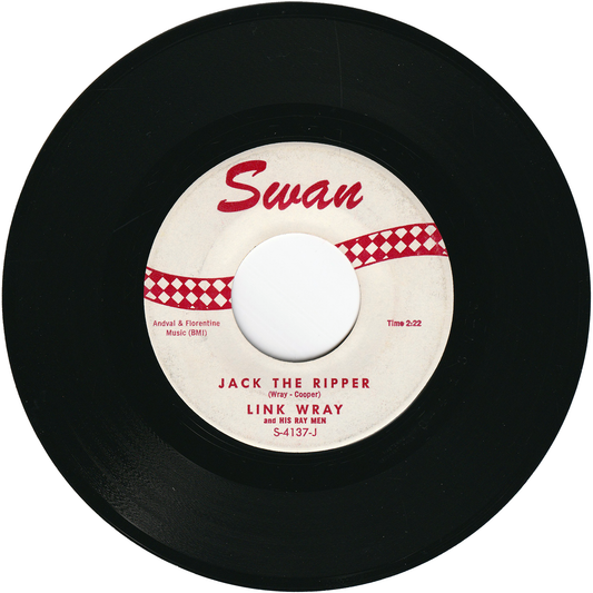 Link Wray & His Ray Men - Jack The Ripper / The Black Widow [Vinyl, Monarch Pressing]