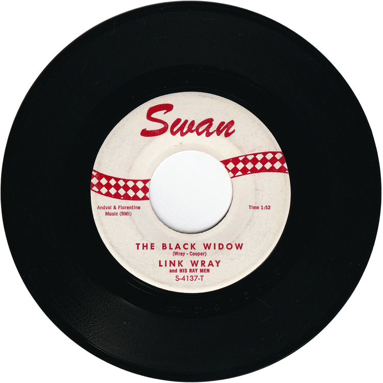 Link Wray & His Ray Men - Jack The Ripper / The Black Widow [Vinyl, Monarch Pressing]