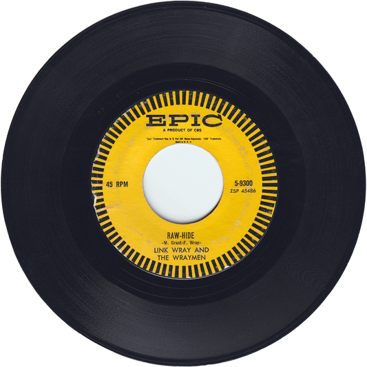 Link Wray & The Wraymen - Raw-Hide / Dixie-Doodle/ Dixie-Doodle