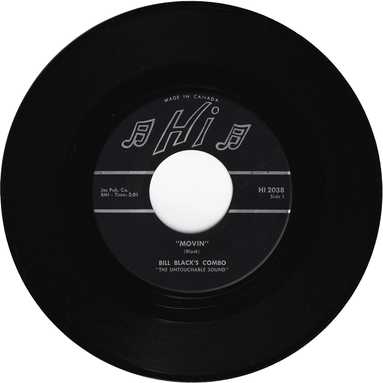 Bill Black's Combo - Movin / Honky Train [Canada]