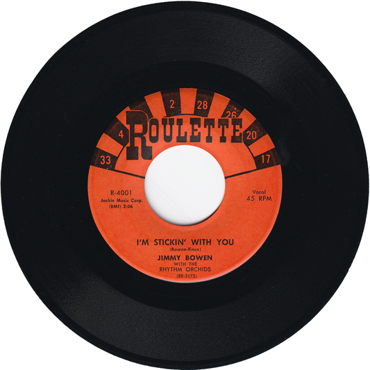 Jimmy Bowen - I'm Stickin' With You / Ever Lovin' Fingers