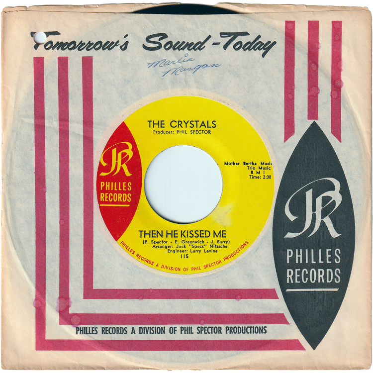 The Crystals - Then He Kissed Me / Brother Julius [Vinyl]