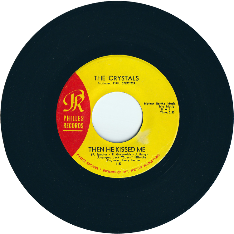 The Crystals - Then He Kissed Me / Brother Julius [Vinyl]