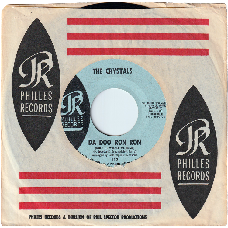 The Crystals - Da Doo Ron Ron (When He Walked Me Home) / Git' It [Styrene, Monarch Pressing]