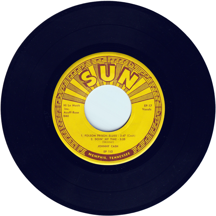 Johnny Cash - I Walk The Line [7", 45 rpm, 4 tracks EP, Picture Sleeve]