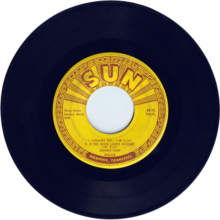 Johnny Cash - Country Boy [7", 45 rpm, 4 tracks EP]