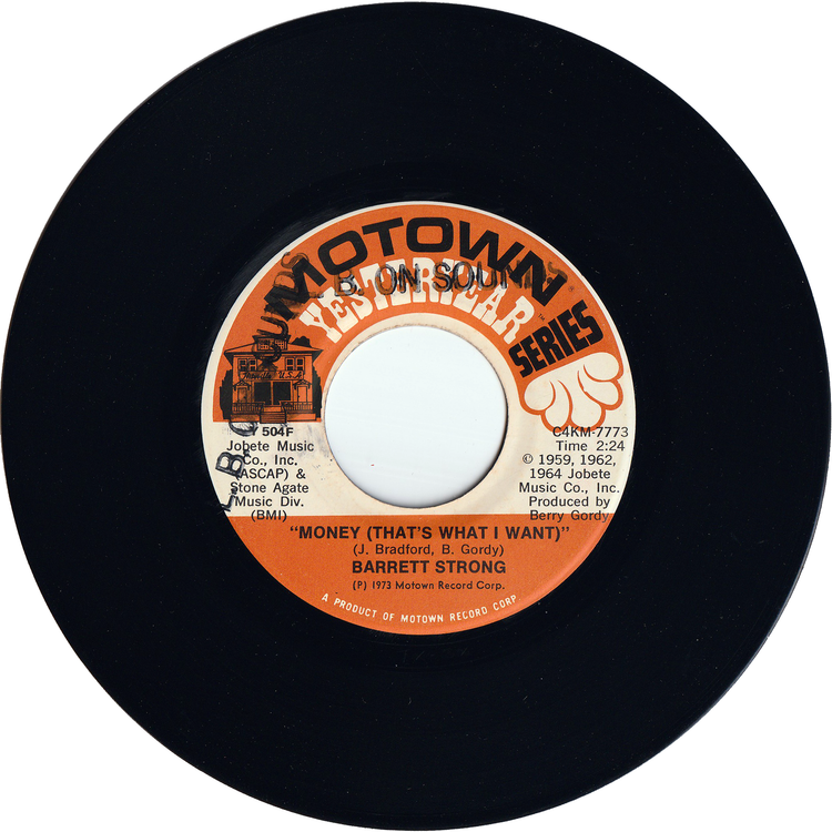 Barrett Strong - Money (That's What I Want) / Oh I Apologize [Re-Issue]