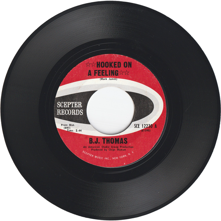 B. J. Thomas - Hooked On A Feeling / I've Been Down This Road Before