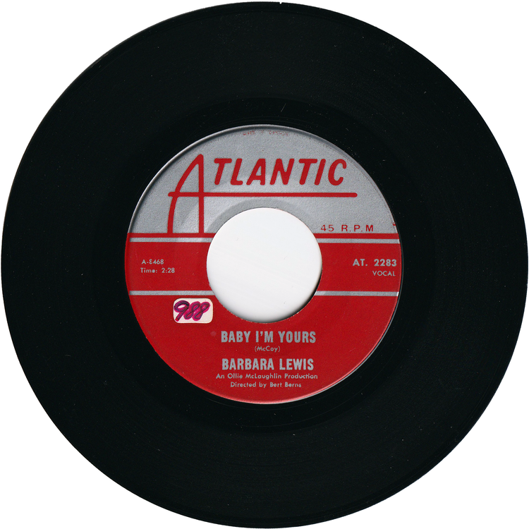 Barbara Lewis - Baby I'm Yours / I Say Love [Canada]