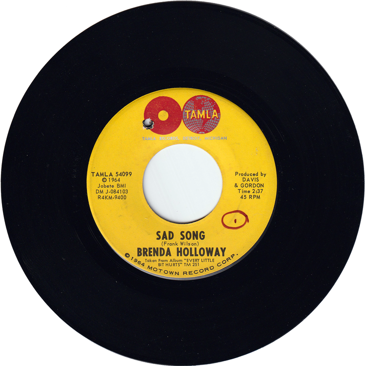 Brenda Holloway - I'll Always Love You / Sad Song [Vinyl, Monarch Pressing]