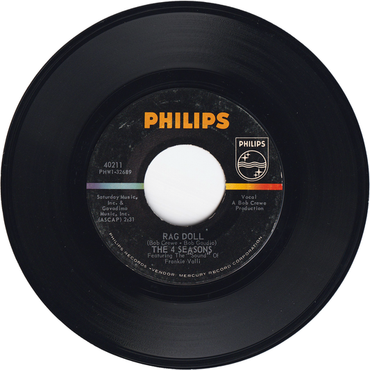 The Four Seasons - Rag Doll / Silence Is Golden