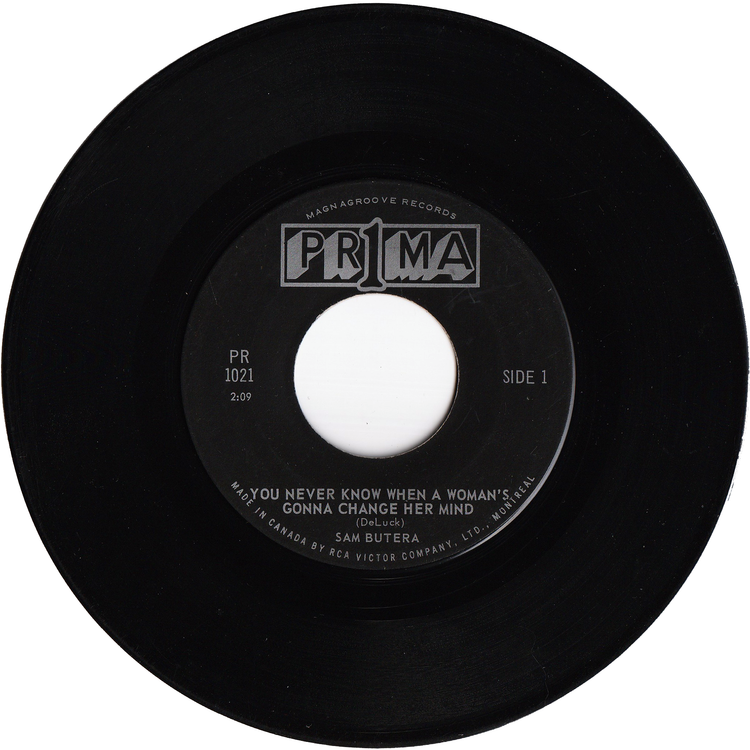 Sam Butera - Night Train / You Never Know When A Woman's Gonna Change Her Mind [Canada]