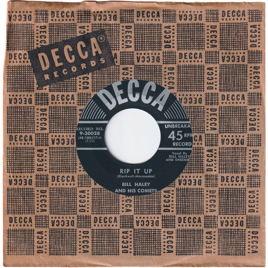 Bill Haley & his Comets - Rip It Up / Teenager's Mother (Are You Right?) [1st Pressing]