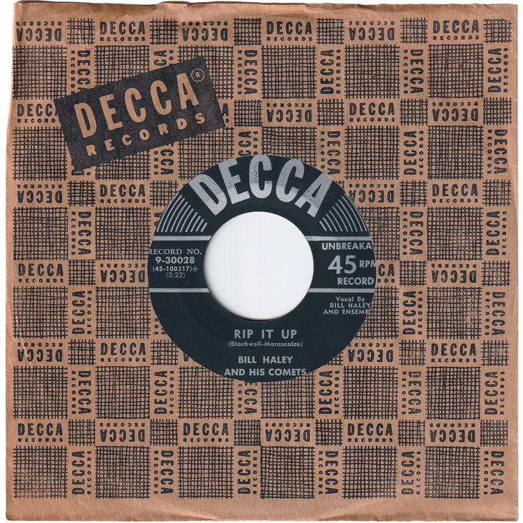 Bill Haley & his Comets - Rip It Up / Teenager's Mother (Are You Right?) [1st Pressing]