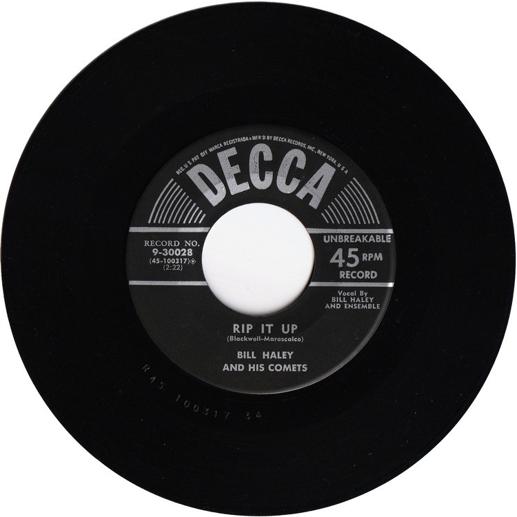 Bill Haley & his Comets - Rip It Up / Teenager's Mother (Are You Right?) [1st Pressing]