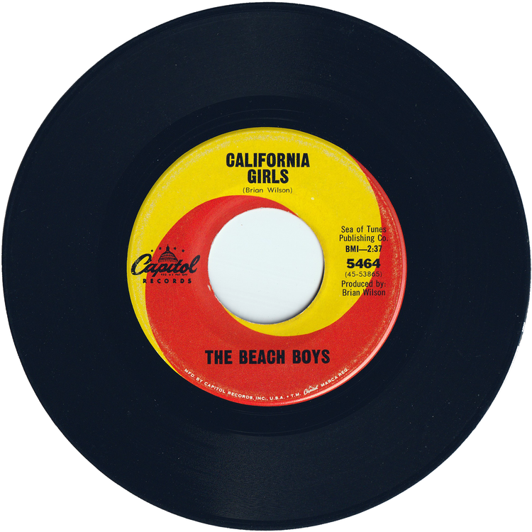 The Beach Boys - California Girls / Let Him Run Wild