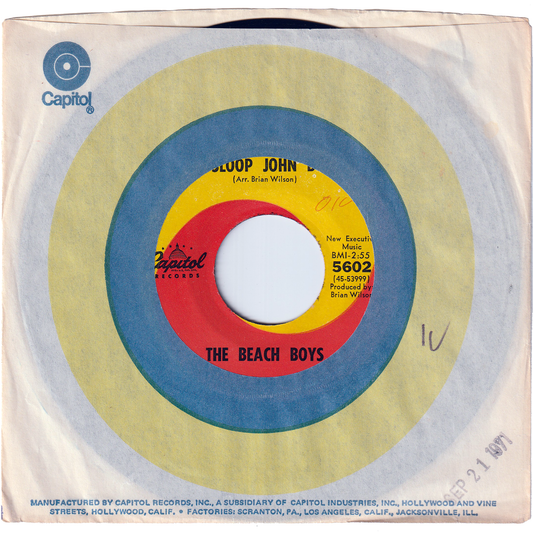 The Beach Boys - Sloop John B / You're So Good To Me
