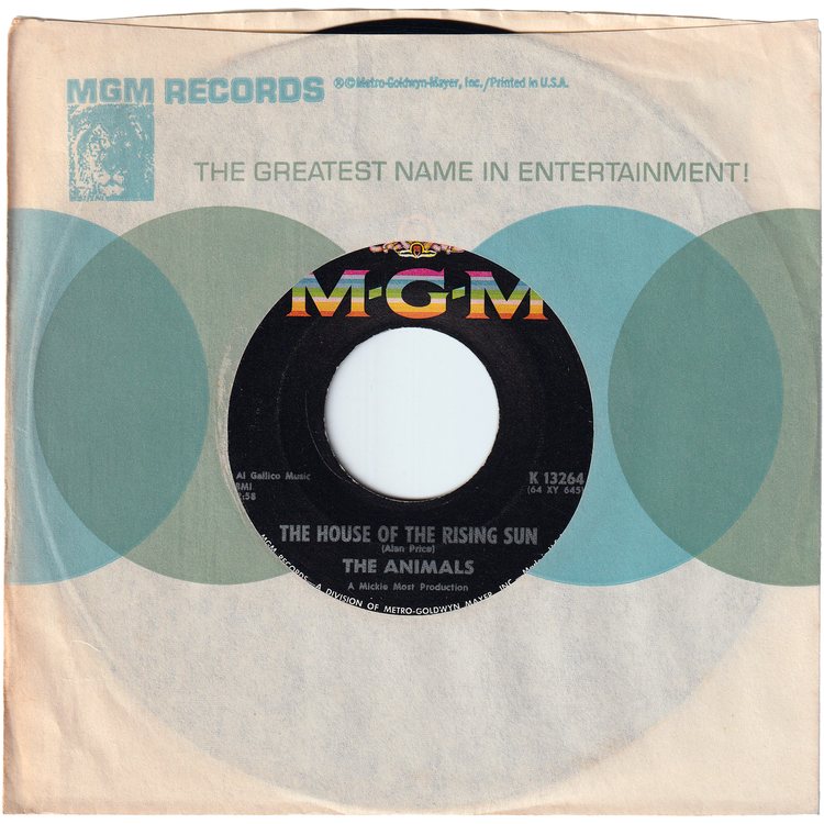 The Animals - The House Of The Rising Sun / Talkin' 'Bout You