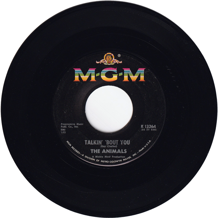 The Animals - The House Of The Rising Sun / Talkin' 'Bout You